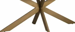 Richmond Interiors Eettafel Cambon 280 deens ovaal (Dark coffee)