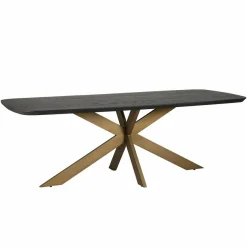Richmond Interiors Eettafel Cambon 280 deens ovaal (Dark coffee)