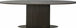 Richmond Interiors Eettafel Luxor ovaal 235 (Brown)