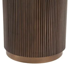 Richmond Interiors Eettafel Mayfield 120Ø Bruin