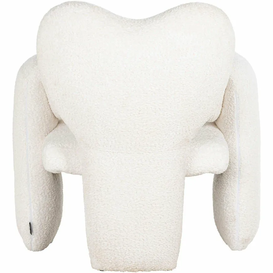 Richmond Interiors Fauteuil Didi Sheep 02 Wit