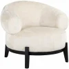 Richmond Interiors Fauteuil Montana Wit chenille
