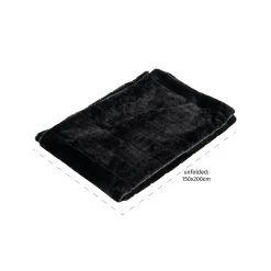 Richmond Interiors Furry blanket Katie zwart