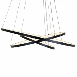 Richmond Interiors Hanglamp Amira black (Zwart)