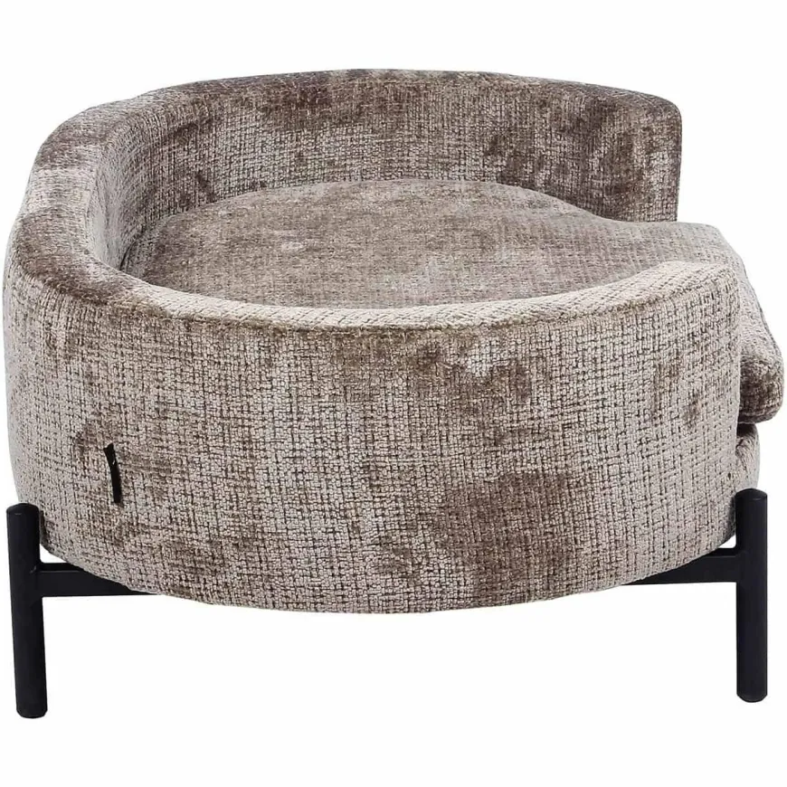 Richmond Interiors Huisdierenbed Dolly stone chenille Niagara 104 Stone Chenille