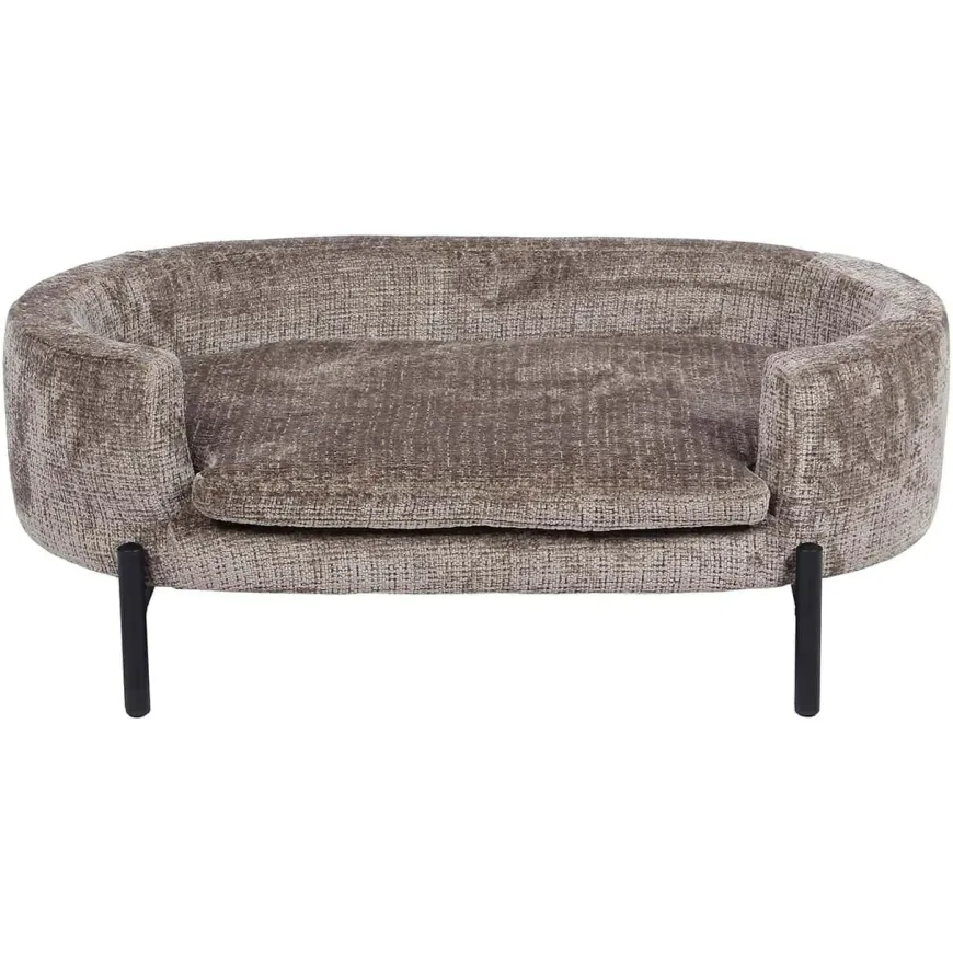 Richmond Interiors Huisdierenbed Dolly stone chenille Niagara 104 Stone Chenille