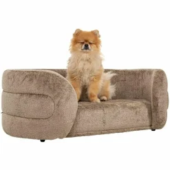 Richmond Interiors Huisdierenbed Bingo Bergen 104 taupe chenille