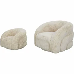 Richmond Interiors Kids draaifauteuil Lenny Yakety Yak Sand