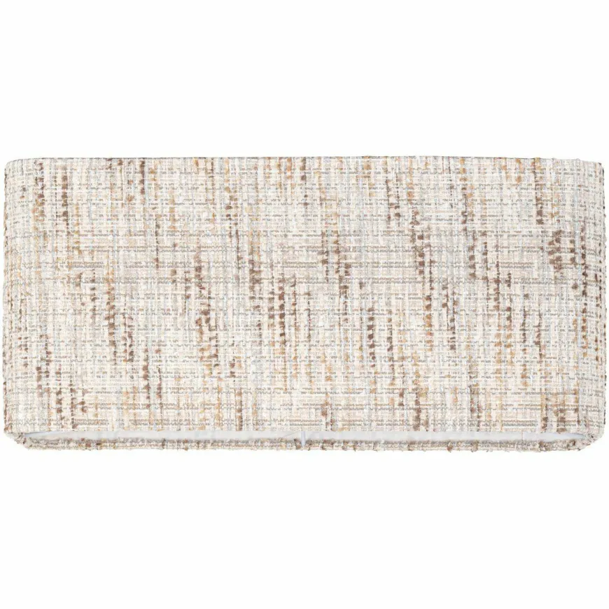 Richmond Interiors Lampenkap Filou cream coco rectangle large