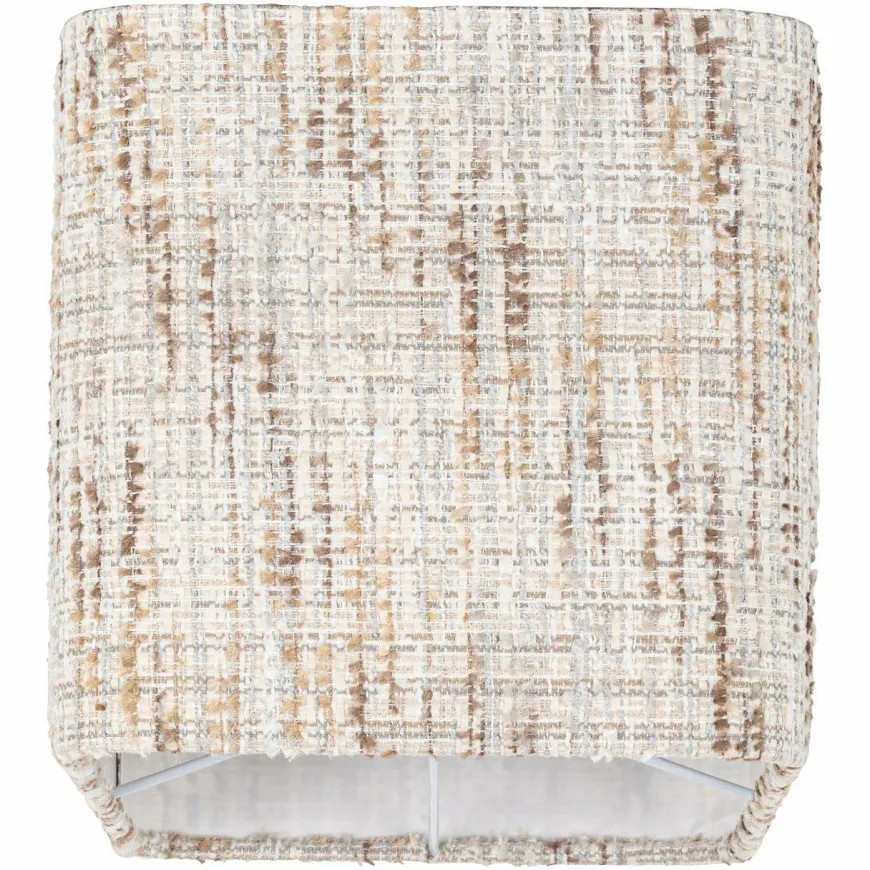 Richmond Interiors Lampenkap Filou cream coco rectangle large