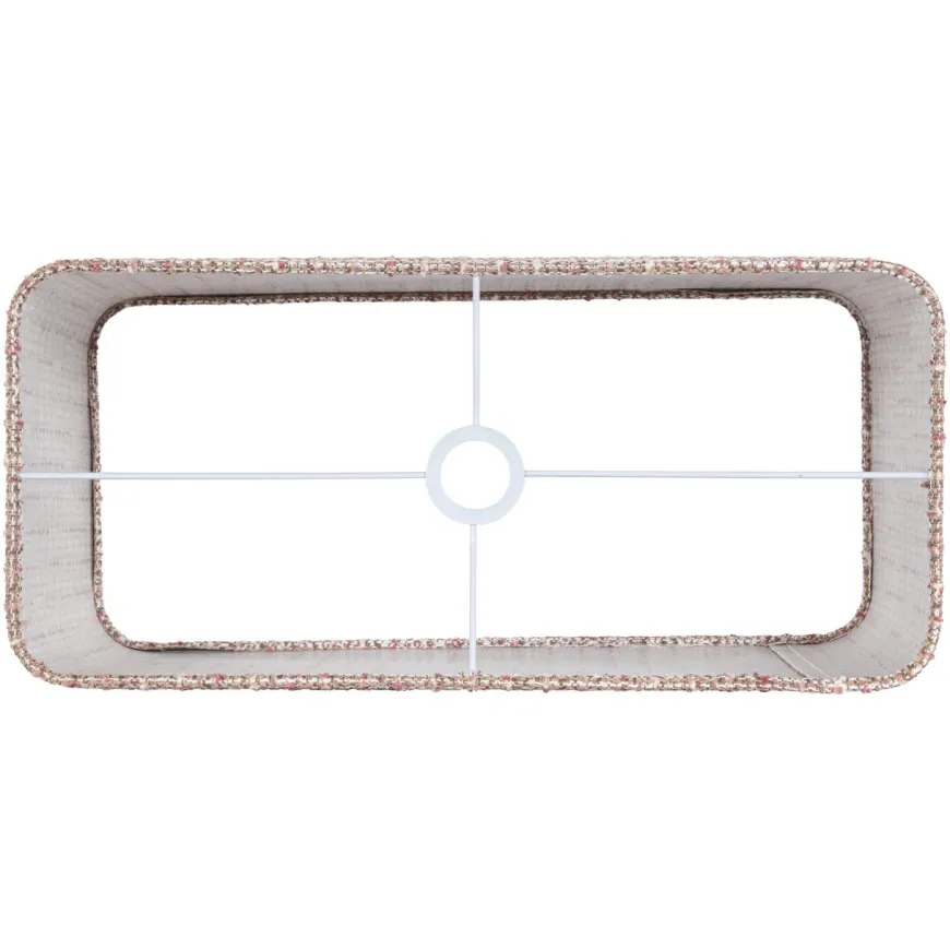 Richmond Interiors Lampenkap Live trendy rose rectangle large