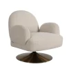 Richmond Interiors Lounge stoel Kagney biscotti swivel