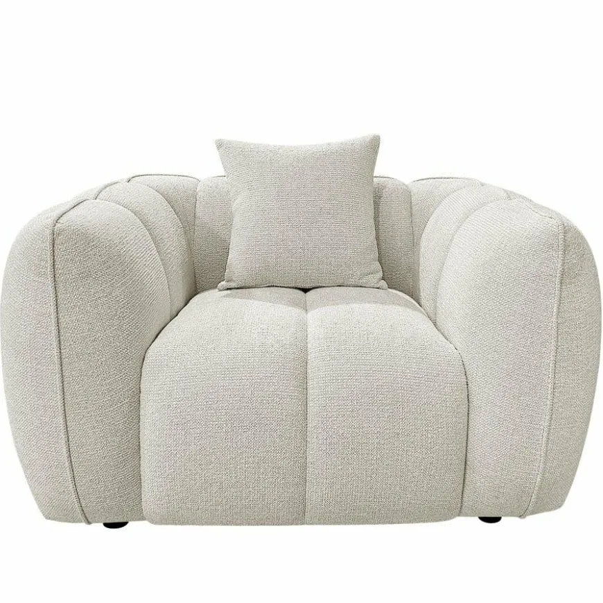 Richmond Interiors Lounge stoel Jezebel cream fancy