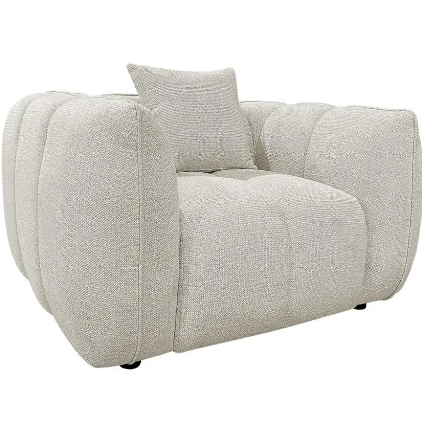 Richmond Interiors Lounge stoel Jezebel cream fancy