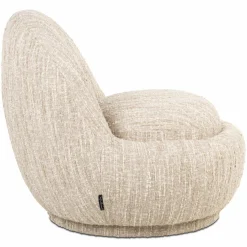 Richmond Interiors Lounge stoel Arlanda beige angora