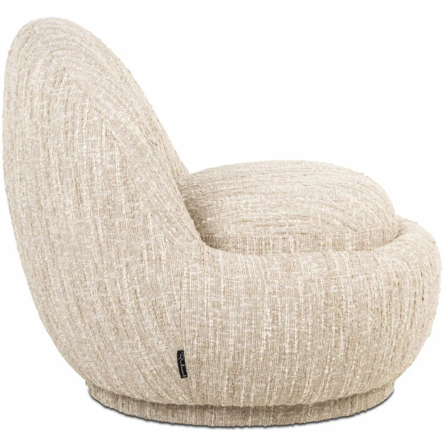 Richmond Interiors Lounge stoel Arlanda beige angora