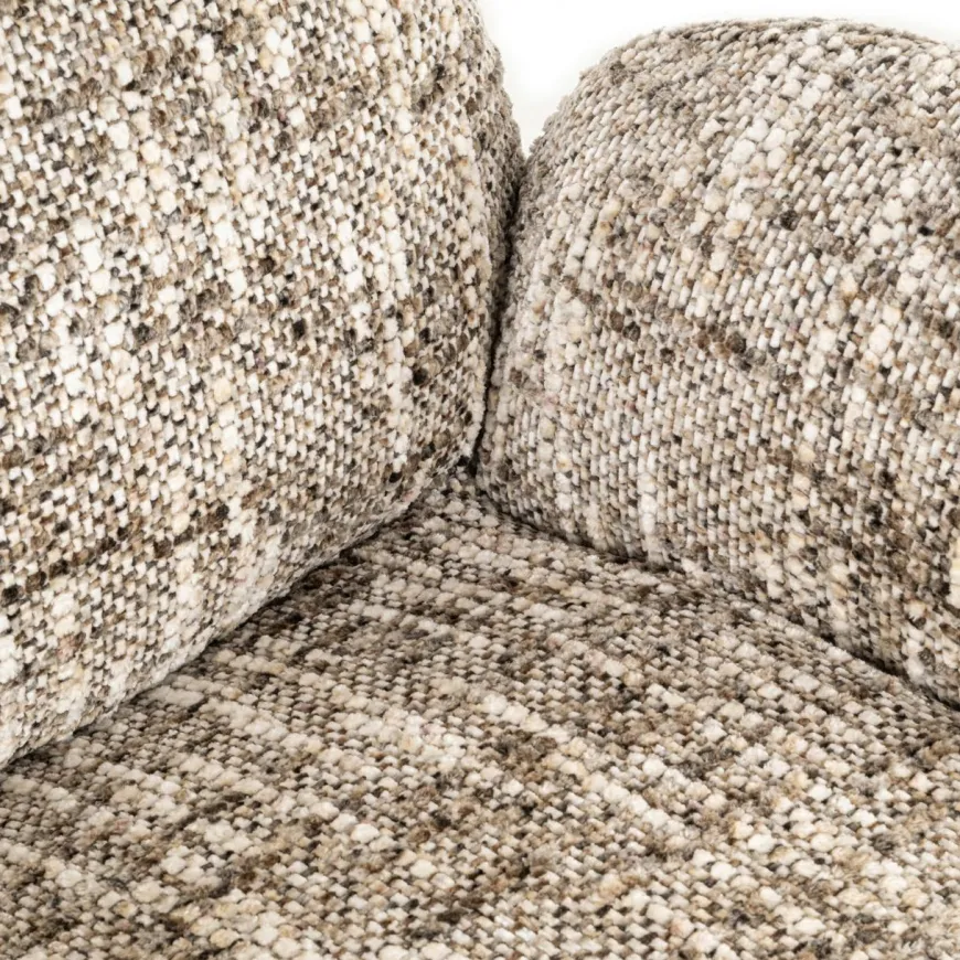 Richmond Interiors Lounge stoel Kagney brown omara swivel