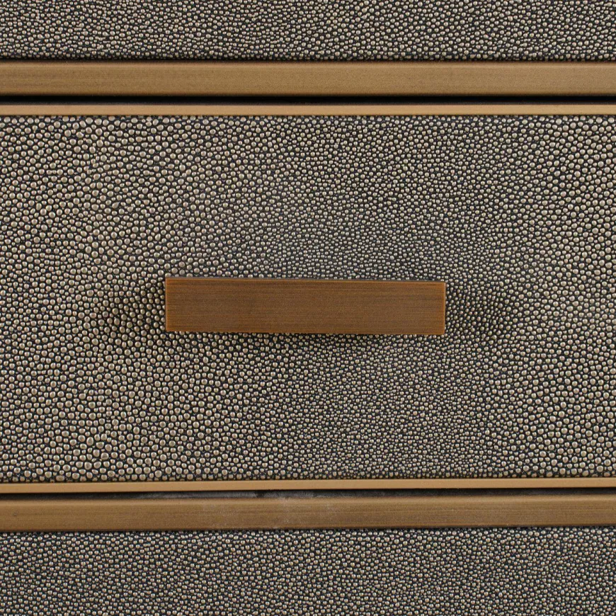 Richmond Interiors Nachtkastje Bloomville brown incl. glass top