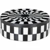 Richmond Interiors Opberg box Nore zwart / wit