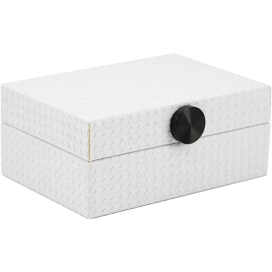Richmond Interiors Opbergbox Myrth klein wit