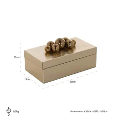 Richmond Interiors Opberg box Norah goud