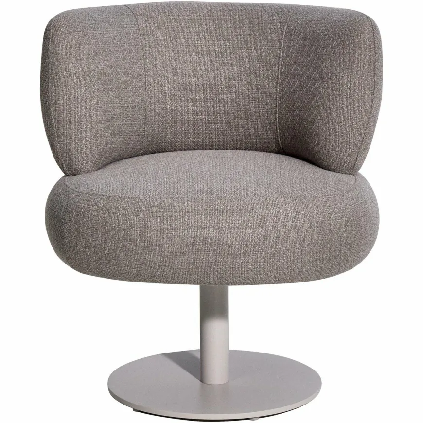 Richmond Interiors Outdoor eetkamerstoel Mason greige alpine swivel