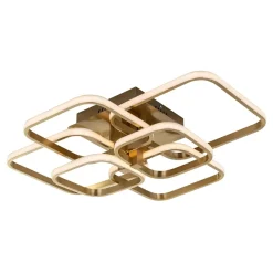 Richmond Interiors Plafondlamp Cailey Brushed Gold
