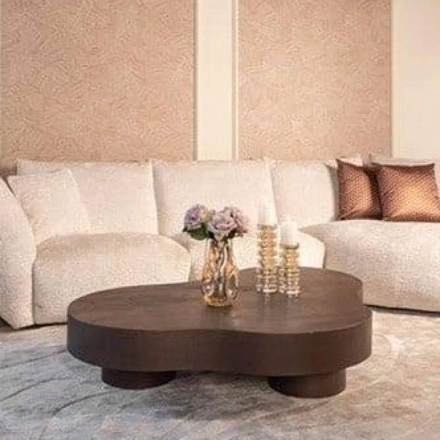 Richmond Interiors Salontafel Bogor set van 2 dark coffee Dark coffee
