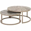 Richmond Interiors Salontafel Fairfax set van 2 zand
