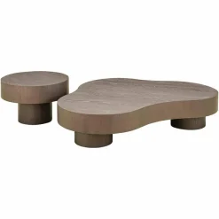 Richmond Interiors Salontafel Bogor set van 2 bronze Bronze