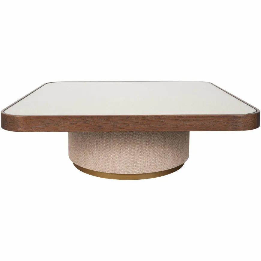 Richmond Interiors Salontafel Willox brown including glass (Set of 2)