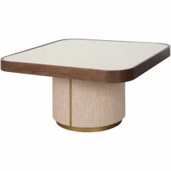 Richmond Interiors Salontafel Willox brown including glass (Set of 2)