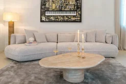 Richmond Interiors Salontafel Fictus Travertine faux Beige