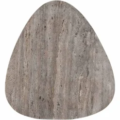 Richmond Interiors Salontafel Spencer set van 2 travertine Beige grijs
