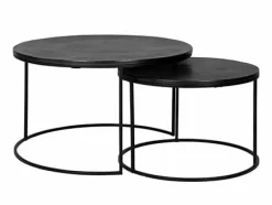 Richmond Interiors Salontafel bolder set van 2 aluminium