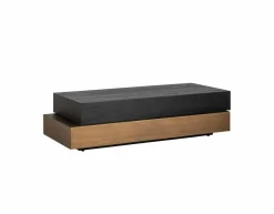 Richmond Interiors Salontafel Cambon blok (Dark coffee)
