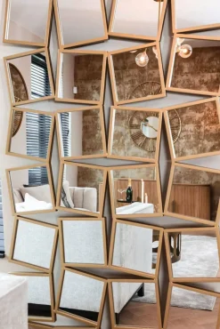 Richmond Interiors Spiegel Badia goud Goud