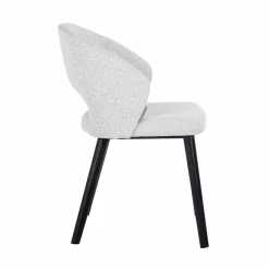 Richmond Interiors Stoel Savoy white bouclé - Showroommodel