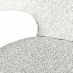 Richmond Interiors Stoel Savoy white bouclé - Showroommodel