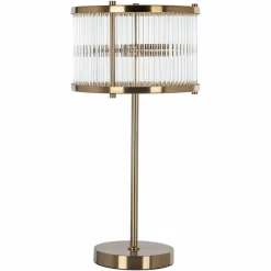Richmond Interiors Tafellamp Loiza (Brushed Gold)
