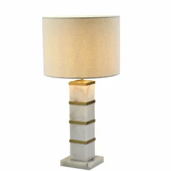 Richmond Interiors Tafellamp Celinae white including lampshade
