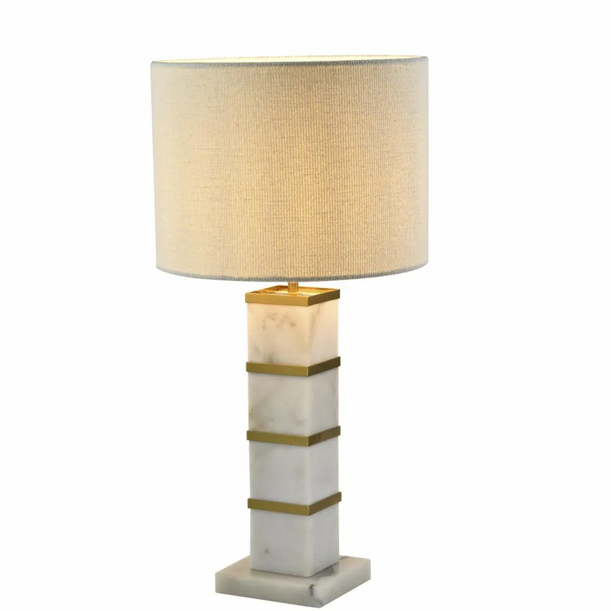 Richmond Interiors Tafellamp Celinae white including lampshade
