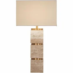 Richmond Interiors Tafellamp Jaella Beige