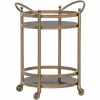 Richmond Interiors Trolley Hendricks brass Brushed Goud