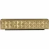 Richmond Interiors TV dressoir Collada 4-doors geborsteld goud