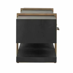 Richmond Interiors TV-dressoir Cambon 3-laden (Dark coffee)
