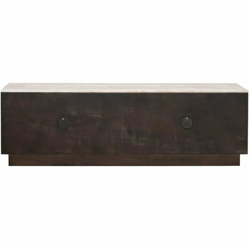 Richmond Interiors Tv-dressoir Claremont 4-deurs Bruin