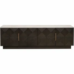 Richmond Interiors Tv-dressoir Claremont 4-deurs Bruin