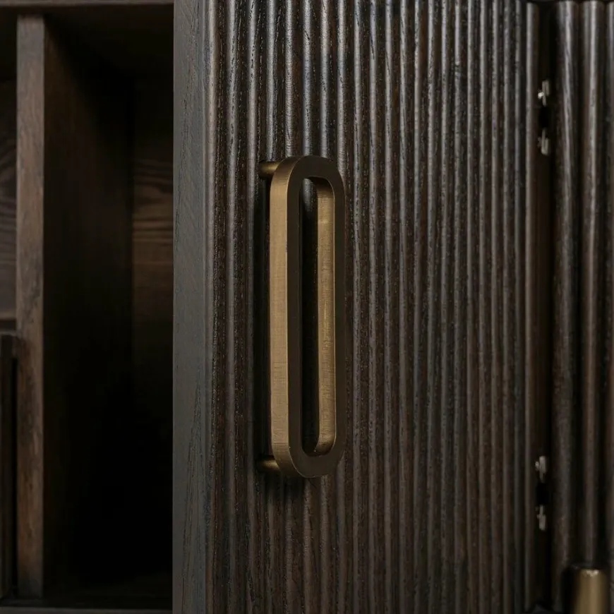 Richmond Interiors TV-dressoir Luxor 2-deuren 1-lade (Brown)