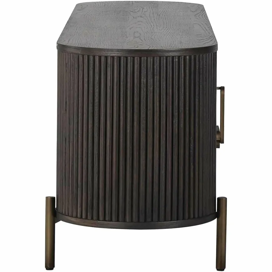 Richmond Interiors TV-dressoir Luxor 2-deuren 1-lade (Brown)